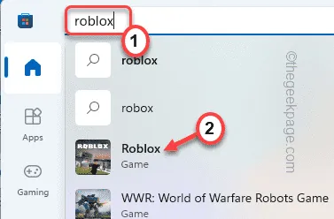 Roblox-Suche min