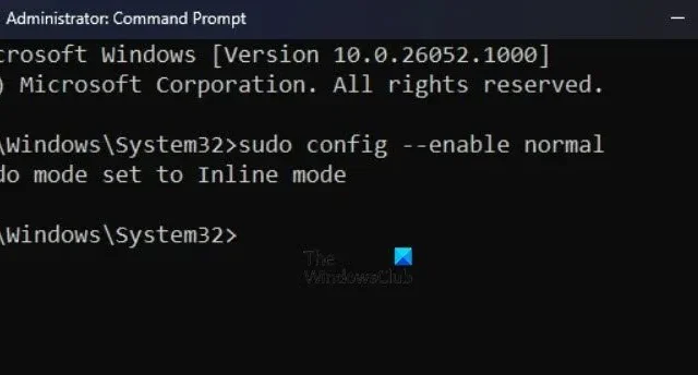 如何在 Windows 11/10 中執行 Sudo 命令