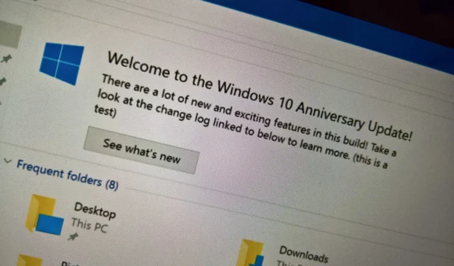 Windows 10에서 파일 탐색기 성가신 알림을 비활성화하는 방법