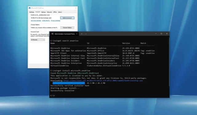 Cómo desinstalar completamente OneDrive en Windows 11