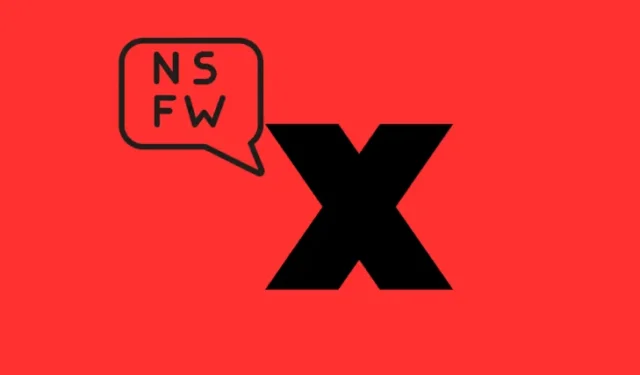 X autorisera l’étiquetage « Contenu pour adultes » pour les communautés NSFW