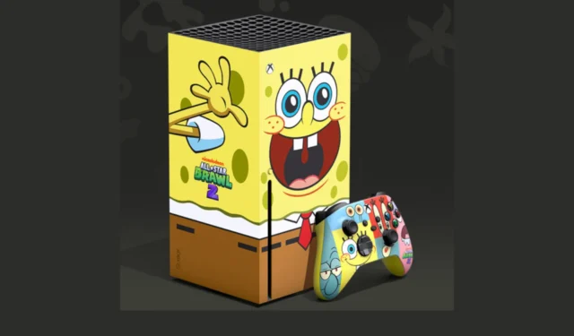 Acquista la console Xbox Series X di SpongeBob in edizione limitata il 7 marzo