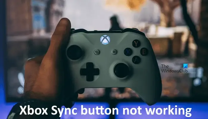 Przycisk Xbox Sync nie działa