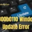 Correction de l’erreur de mise à jour Windows 0x800b0110