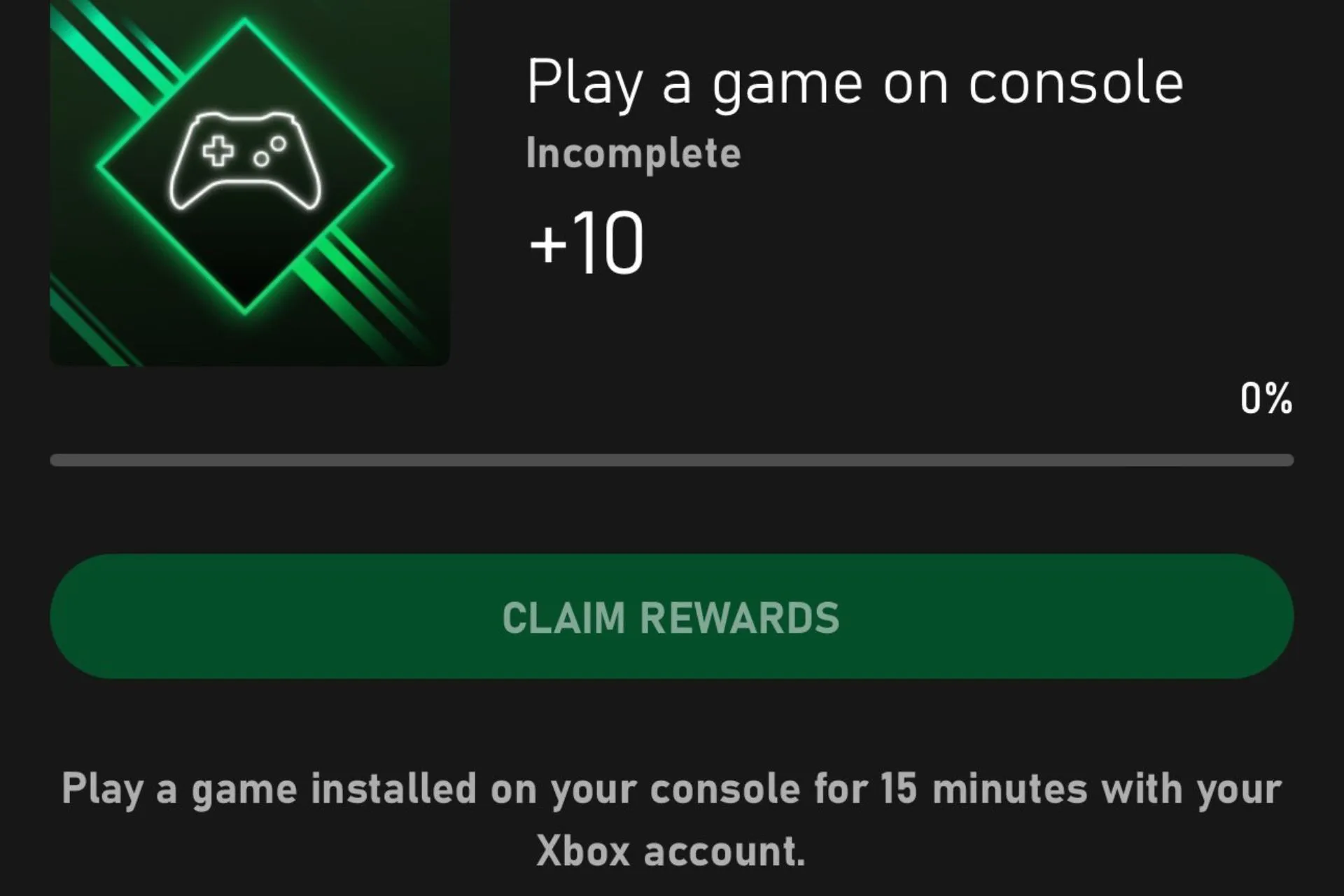 Xbox Microsoft-Belohnungen