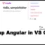 So richten Sie Angular in VS Code ein [Anleitung]