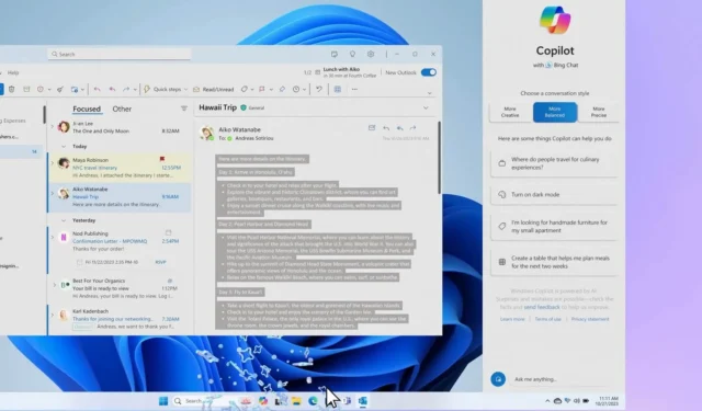 Microsoft는 Windows 11에서 더 많은 사용자를 위해 Copilot을 켜고 Show Desktop을 대체합니다.