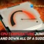 CPU-temperatuur springt plotseling op en neer