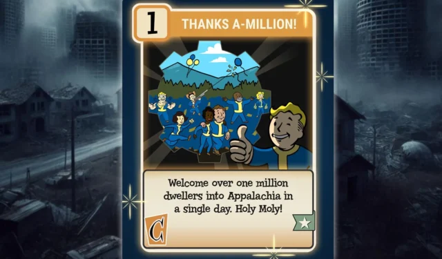 De Fallout-franchise had op één dag 5 miljoen spelers, hier is waarom
