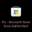 Cómo reparar el error 0x87e10bcf de Microsoft Store