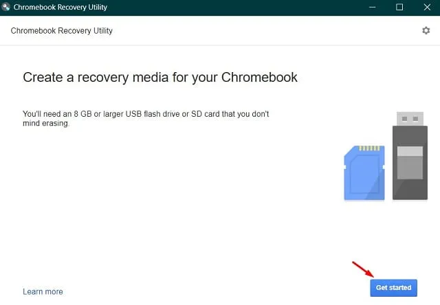 Installa Google Chrome OS Flex: inizia