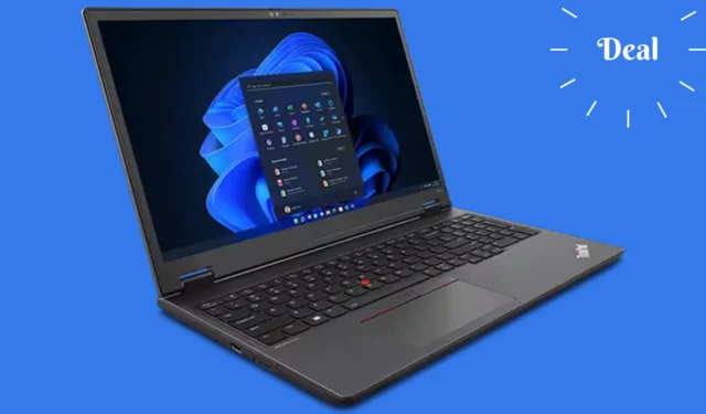 レノボ、ThinkPad P16v Gen 1 AMDモバイルワークステーションを1,540ドル値下げ