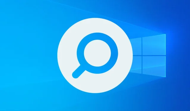 A Microsoft finalmente testa o Windows Search “mais confiável” no Windows 10