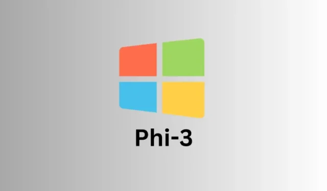 Windows에서 로컬로 Microsoft Phi-3 AI를 실행하는 방법