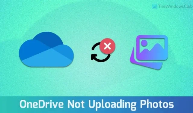 OneDrive lädt keine Fotos hoch [Fix]