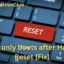Windows PC só inicializa após Hard Reset [Fix]