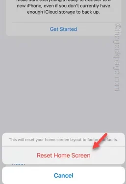 iPhone 홈 화면에서 제거를 실행 취소하는 방법