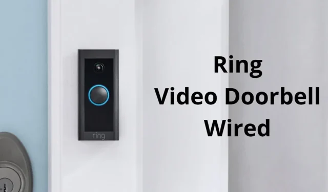 Überwachen Sie Ihre Haustür mit einer Ring-Videotürklingel