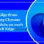 Impedir que o Edge importe dados do navegador Chrome em cada inicialização do Edge