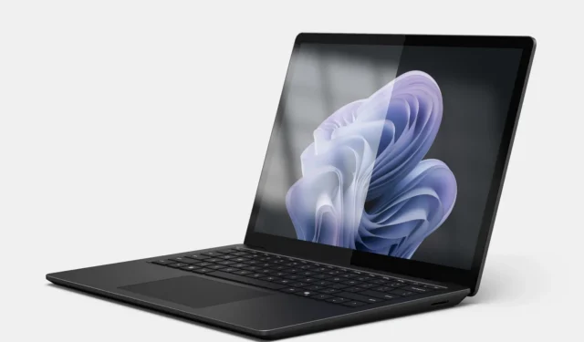 Surface Laptop 6 ze Snapdragonem X Elite, 16 GB RAM, dostrzeżony Windows 11