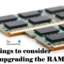 Dingen waarmee u rekening moet houden bij het upgraden van RAM