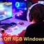 Cómo desactivar RGB en una PC con Windows 11/10