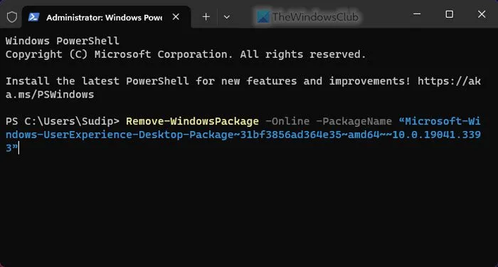 Cómo desinstalar la aplicación de copia de seguridad de Windows en Windows 11