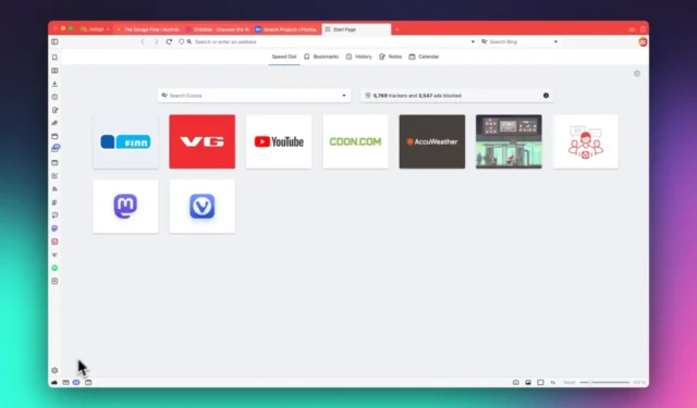 Vivaldi começou a atualizar seu navegador para a próxima frota de laptops baseados em ARM