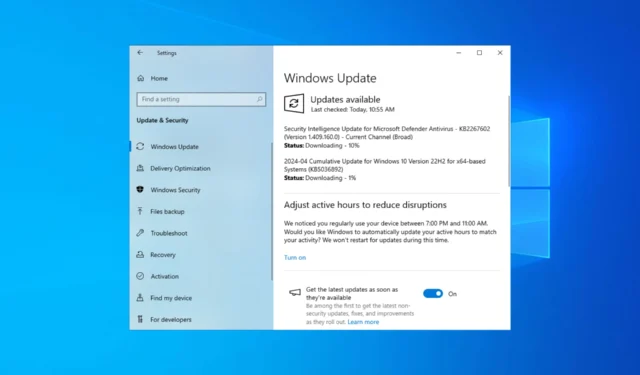L’aggiornamento KB5036892 di Windows 10 apporta due nuove funzionalità e oltre 20 correzioni