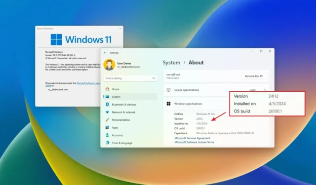 Jak sprawdzić, czy na komputerze jest zainstalowany system Windows 11 24H2