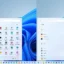 Windows 11용 새로운 macOS Launchpad와 유사한 모든 앱 시작 메뉴 디자인 활성화