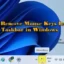 Windows 11의 작업 표시줄에 마우스 키 아이콘 추가 또는 제거
