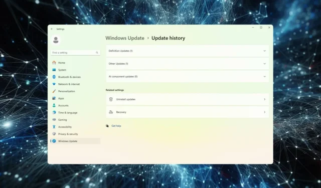 Aggiornamenti dei componenti AI rilevati in Windows 11 Build 26217
