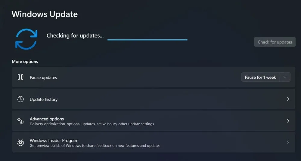 Sprawdzanie dostępności aktualizacji systemu Windows