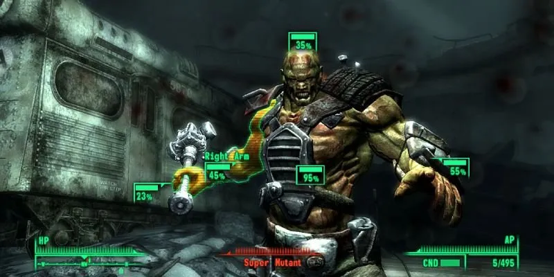 Giochi di Fallout Fallout 3 Super Mutant Vats 2