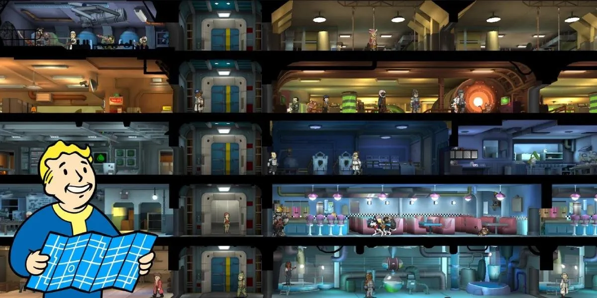 Fallout Games Mobiele Fallout Shelter Online