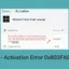Como corrigir o erro de ativação do Windows 0x803FABC3
