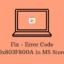 Cómo reparar el código de error 0x803F800A en MS Store