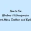 Fix – Startmenü, Taskleiste und Explorer von Windows 11 reagieren nicht