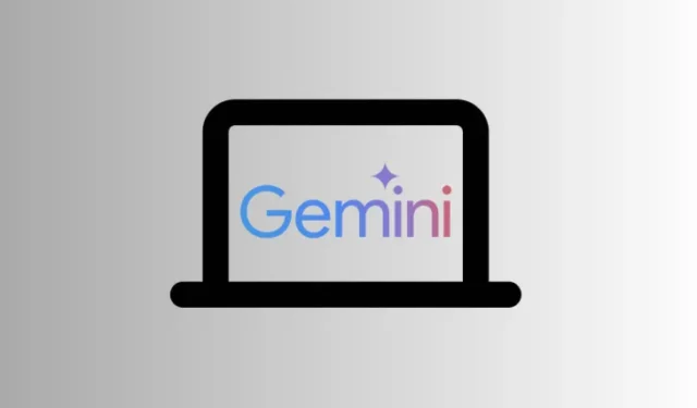 Google Gemini ist jetzt auf Chromebook Plus-Laptops verfügbar