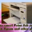 HP, Brother, Epson 및 기타 프린터에서 인쇄 작업을 취소하는 방법