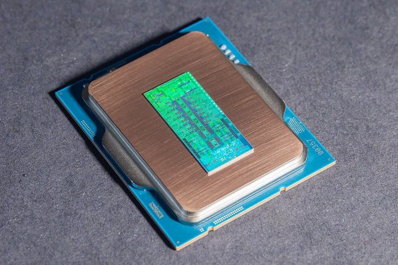 Primer plano de Intel Core I9 13900k