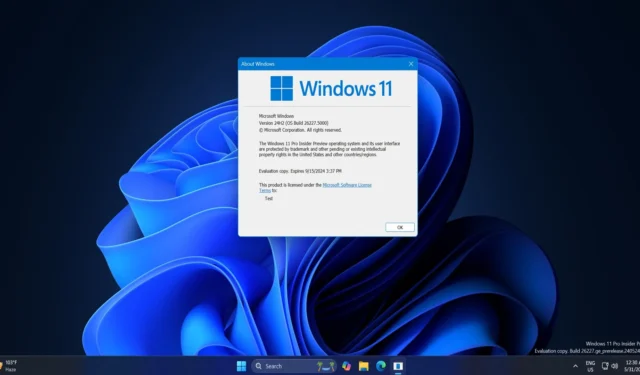 Windows 11 Build 26227 práctico: copiloto para mensajería, nuevos emojis y más