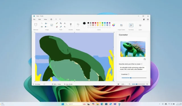 Primeira olhada: Fotos e Paint do Windows 11 obtendo integração de imagens de IA