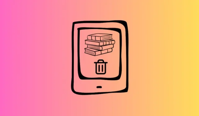 Cómo eliminar libros y liberar espacio en tu Kindle