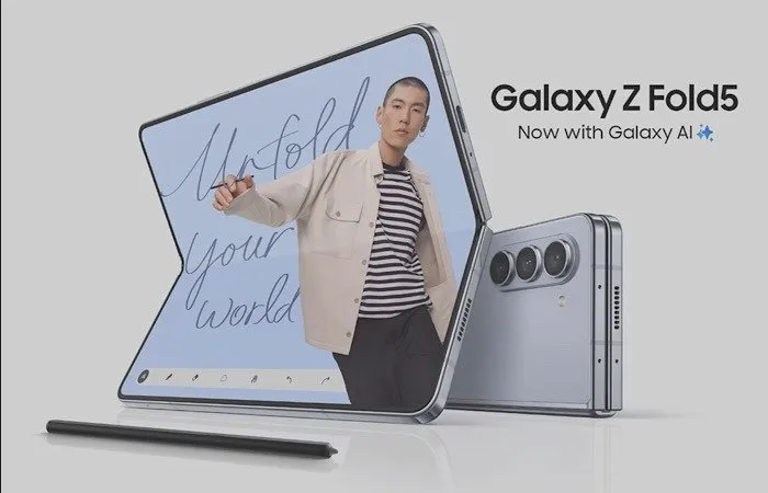 Samsung Galaxy Z Fold5 Galaxy Ai