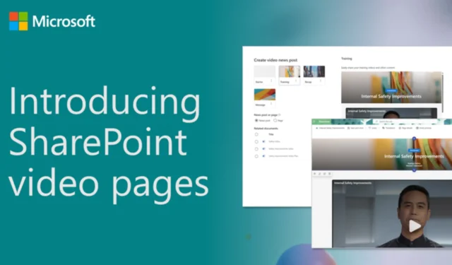 Microsoft fügt SharePoint-Seiten und -Nachrichten Videoseitenvorlagen hinzu