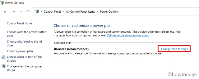 Acelere o Windows 11 - Escolha as opções de energia