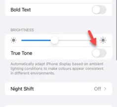 iPhone 中的黃螢幕問題：修復