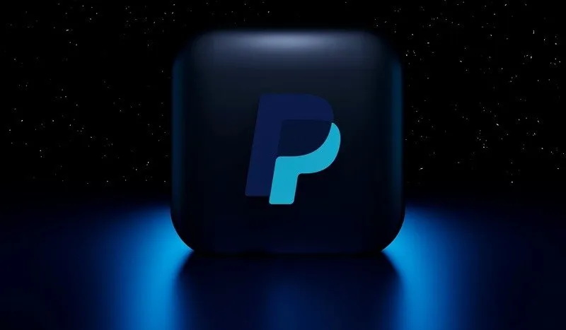 O símbolo do PayPal, cortesia da Unsplash.